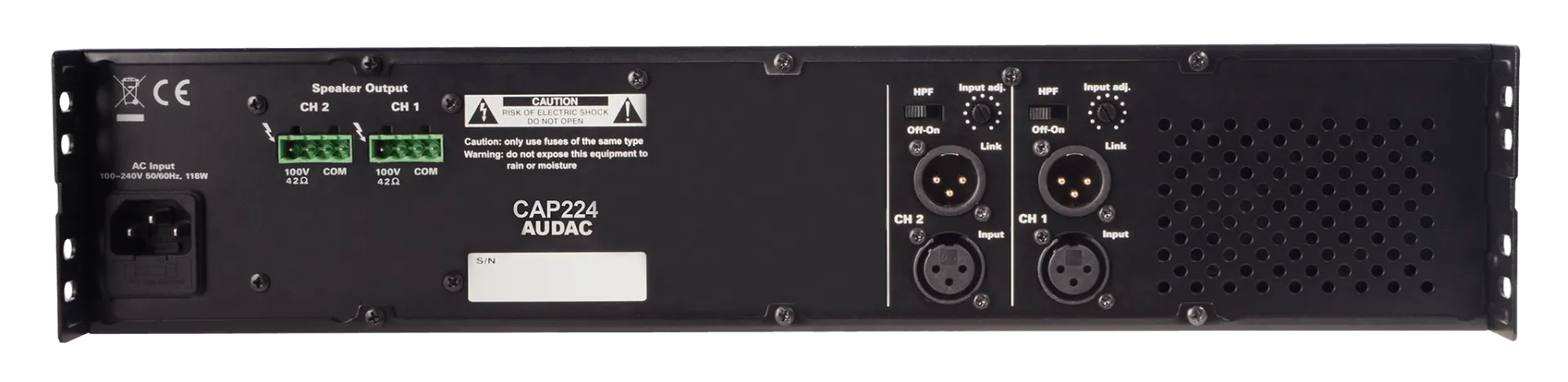 [CAP224] Audac CAP224