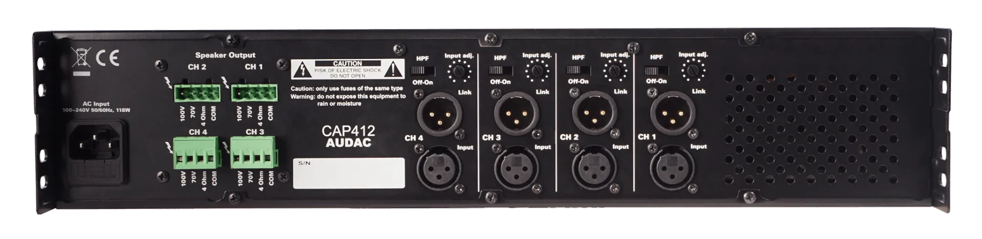 Audac CAP412