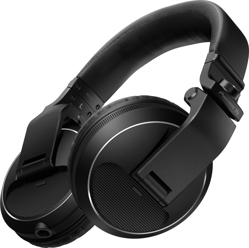 [HDJ-X5-K] Pioneer HDJ-X5 hodetelefon, Sort