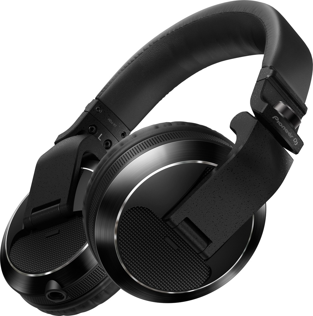 [HDJ-X7-K] Pioneer HDJ-X7 hodetelefon, Sort