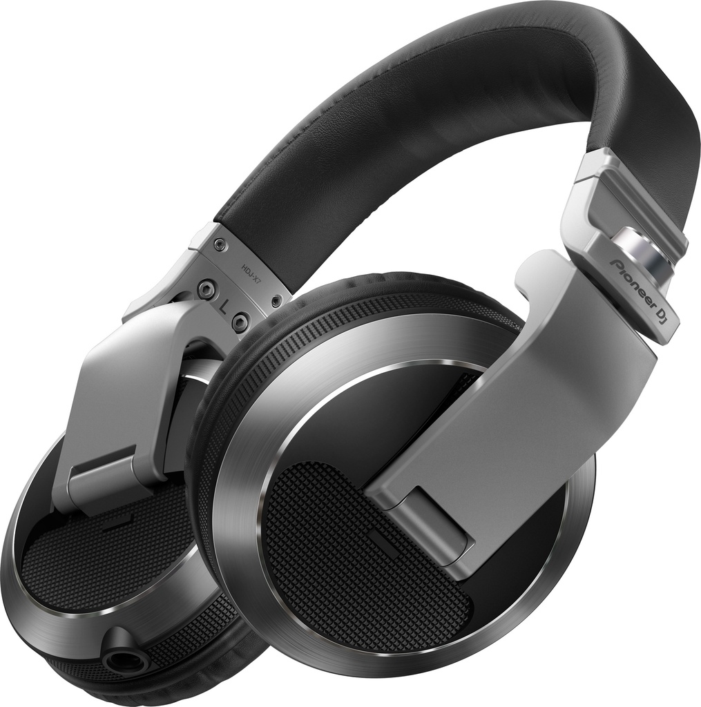 [HDJ-X7-S] Pioneer HDJ-X7 hodetelefon, Sølv