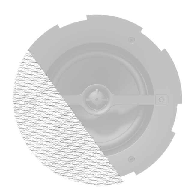 [GLI06/OW] Audac GLI06/OW Grill hvit
