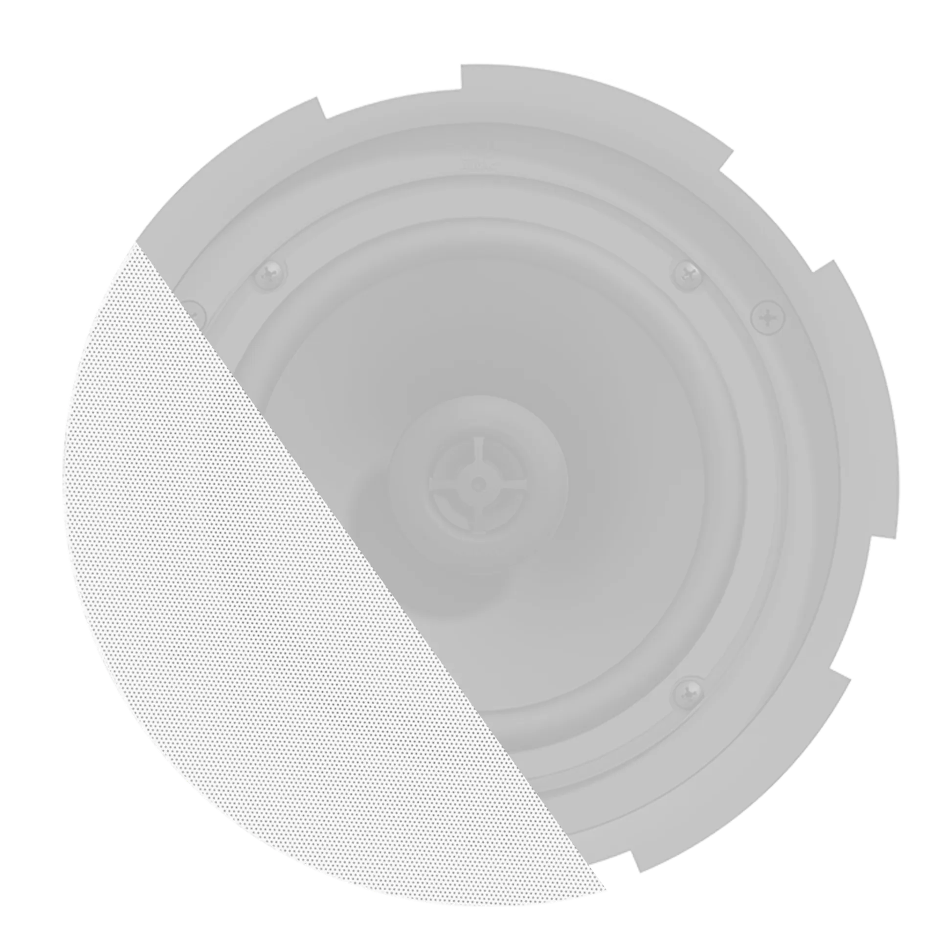 Audac GLI07/OW Grill hvit OUTDOOR