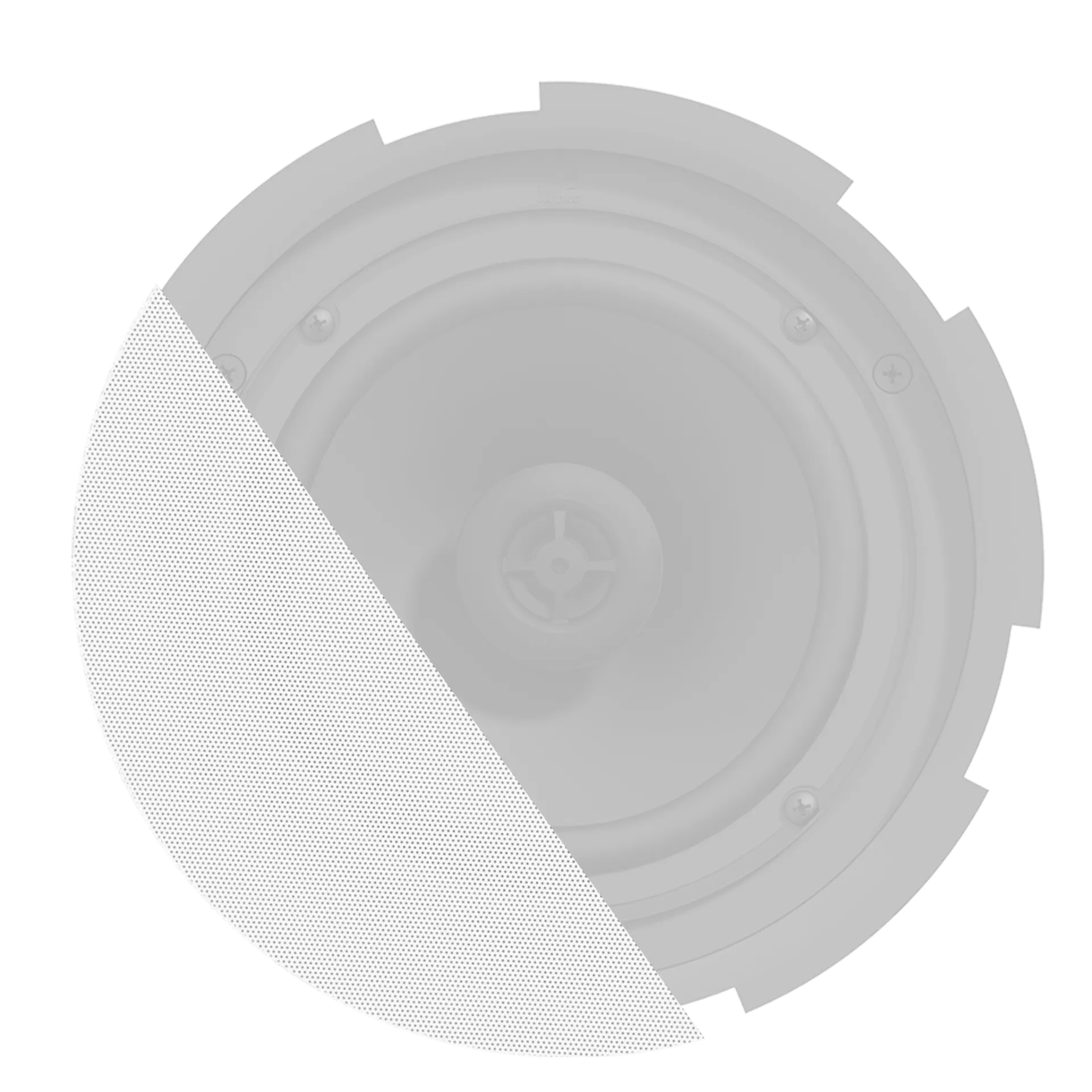 Audac GLI08/OW Grill hvit OUTDOOR