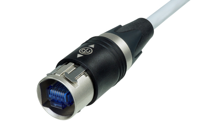 Neutrik NKE6S, CAT6 Ethercon, 10m