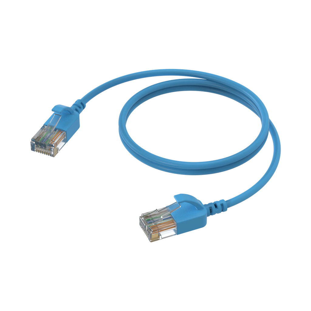 Procab CSD560, CAT6A, blå, 2m