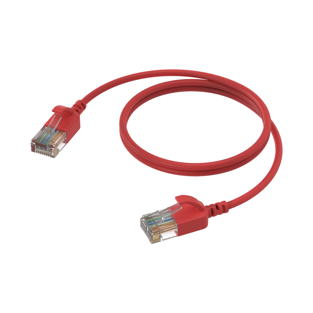 Procab CSD560, CAT6A, rød, 2m