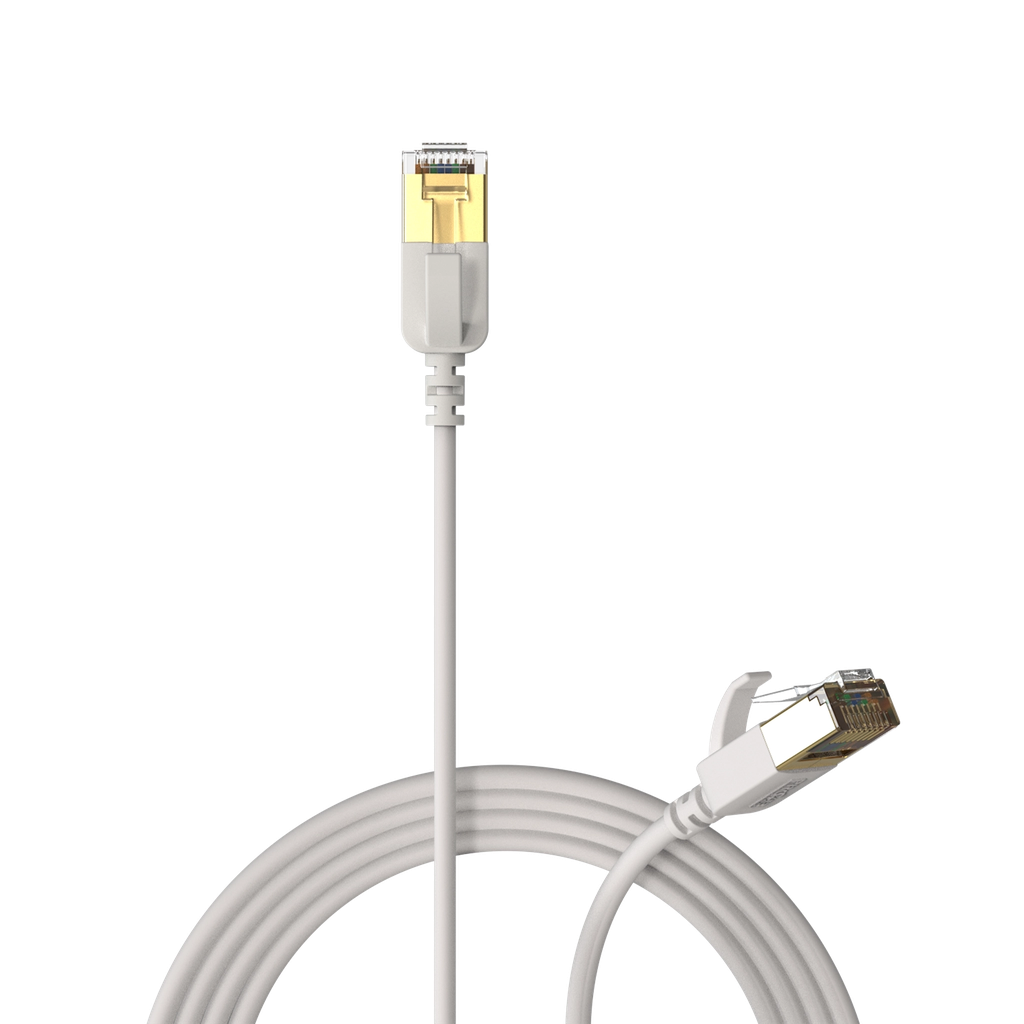 Procab CSD570, CAT7, hvit, 0.5m