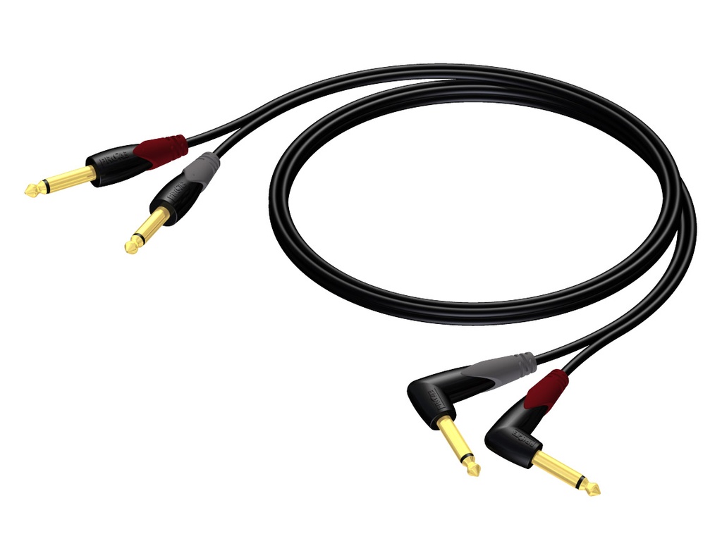 [CLA603/3] Procab CLA603/3 2xJack han-2xJack han