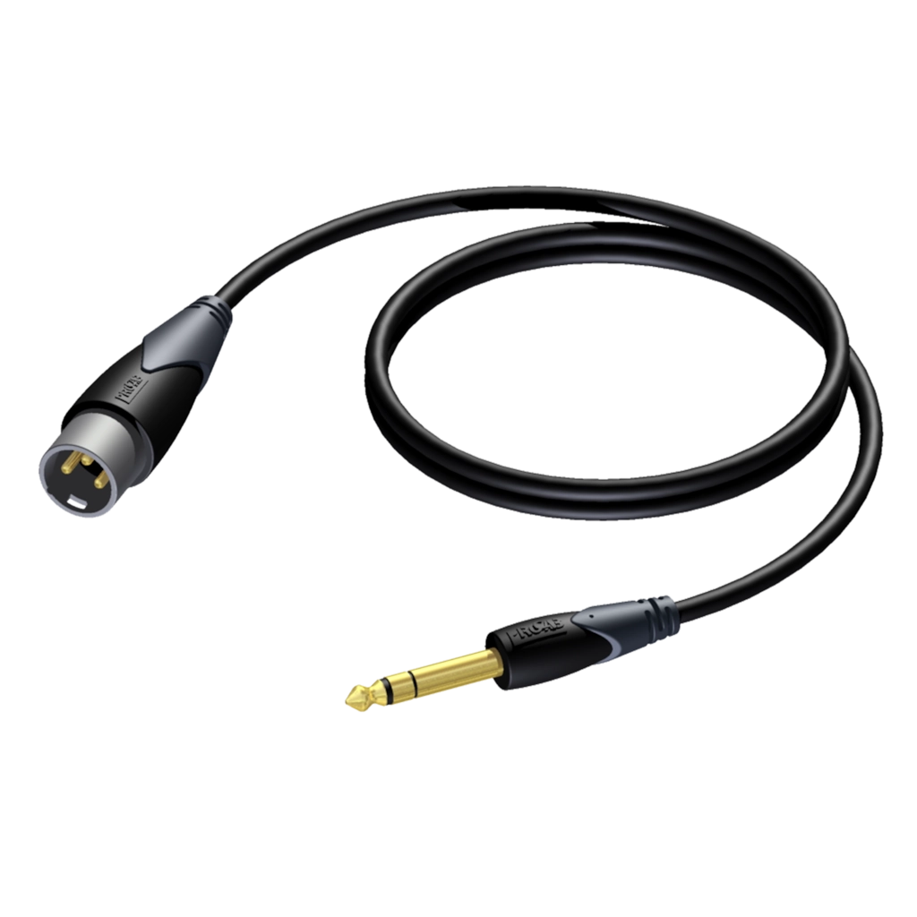 Procab CLA724 XLR M -  JackStereo M  5m
