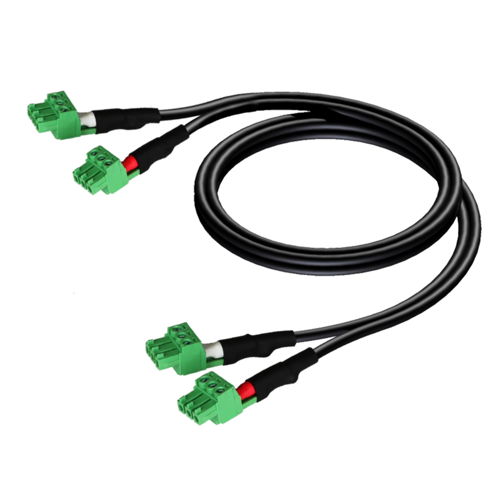 Procab CLA830 2xTerm block 3pin M/M 3m