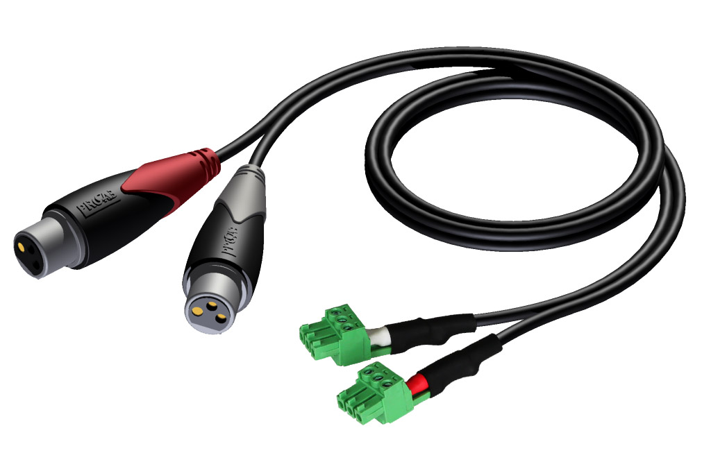 Procab CLA835, XLR hun - Phoenix 1m