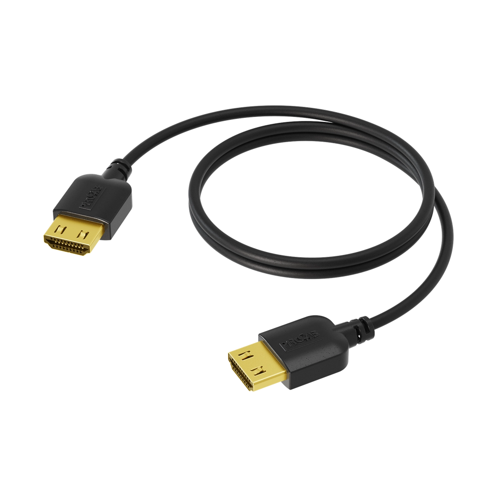 Procab CSV210 Slimline cable, HDMI 2.0
