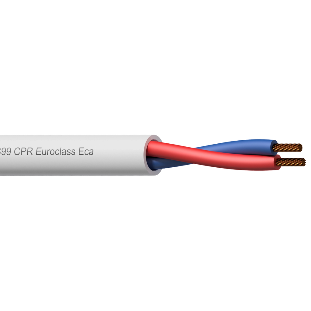 [BLS215W-ECA/1] Procab BLS215W-ECA 2x1.5mm² 100m (hvit)