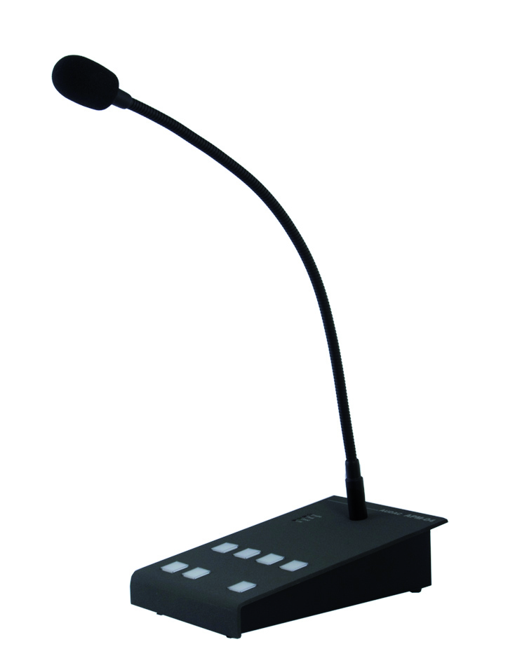 Audac APM104MK2, Paging mikrofon 4 soner