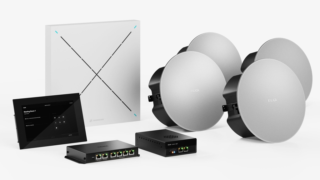 [113125] Xilica x Sennheiser Large Room Kit