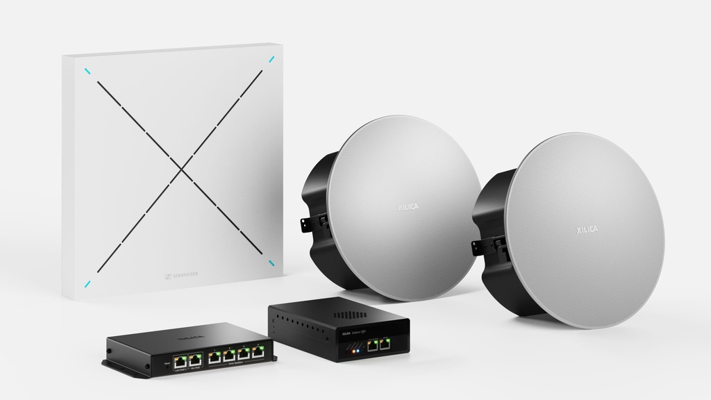 Xilica x Sennheiser Medium Room Kit