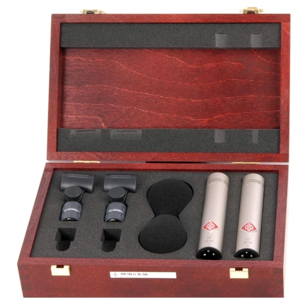 [8524] Neumann KM 184 Stereoset Nikkel