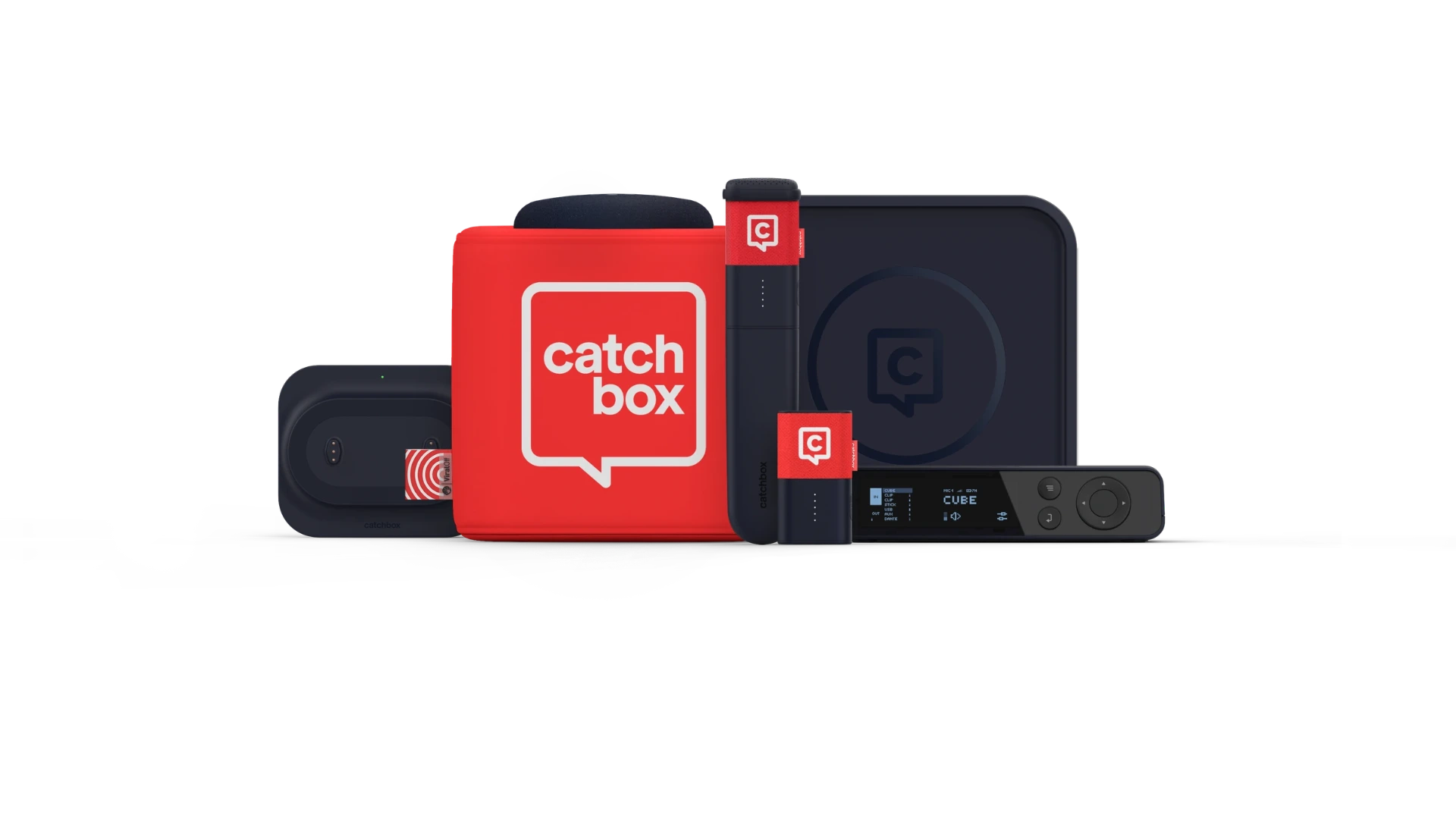 [PDABC0AC00EJO0-0] Catchbox Plus PRO 1xCube 1xClip 1xStick