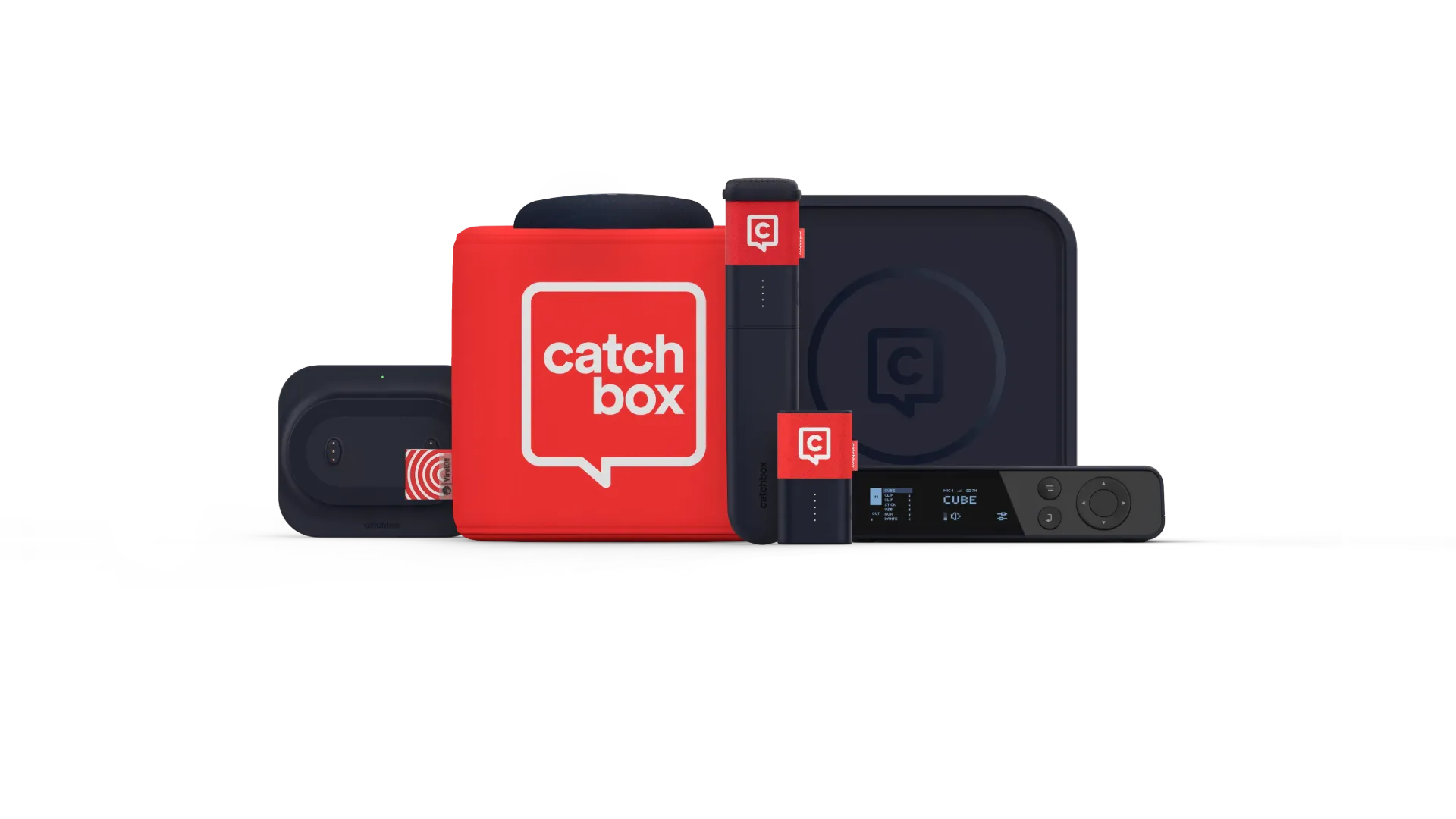 [114710] Catchbox Plus PRO 1xCube 1xClip 1xStick