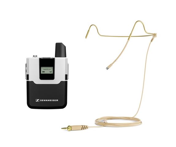 [509215] Sennheiser SL Bodypack m/HS2 Bøyle Beige