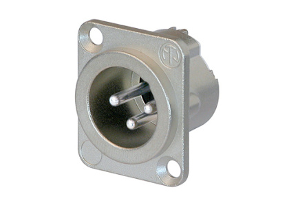 [3MD-LX] Neutrik 3pin XLR Han for D-panel