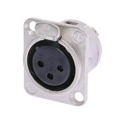 [3FD-L1] Neutrik 3pin XLR Hun for D-panel