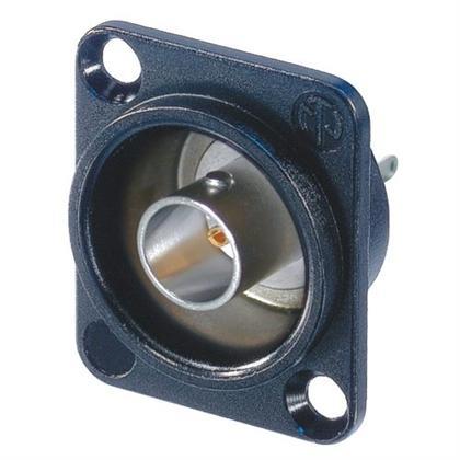 [NBB75DSIB] Neutrik BNC 75ohm D-panel lodding