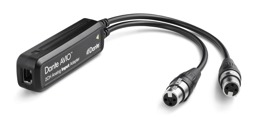 Audinate Dante AVIO 2 x Analog In