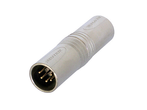 [NA5MM] Neutrik 5 pin XLR Han - 5 pin XLR Han