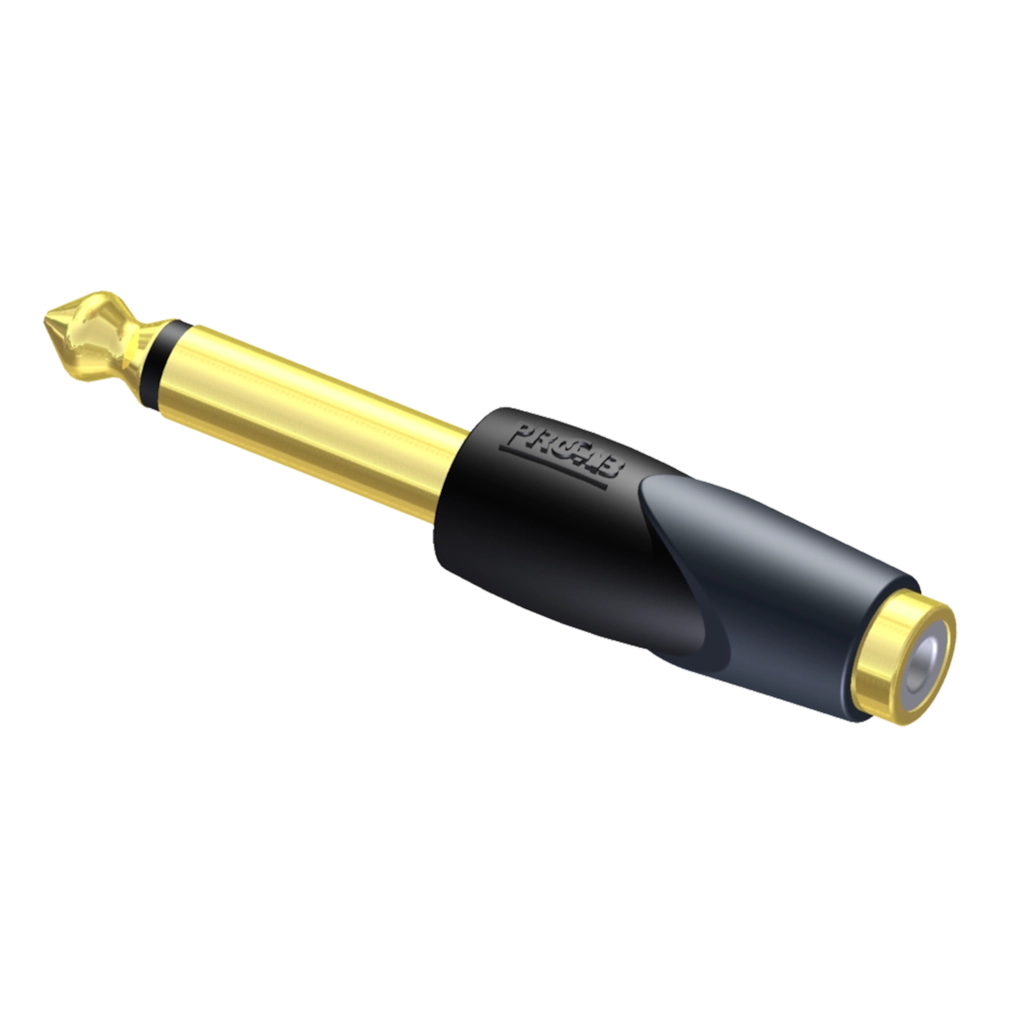 Procab CLP104 RCA F til Jack M Adapter