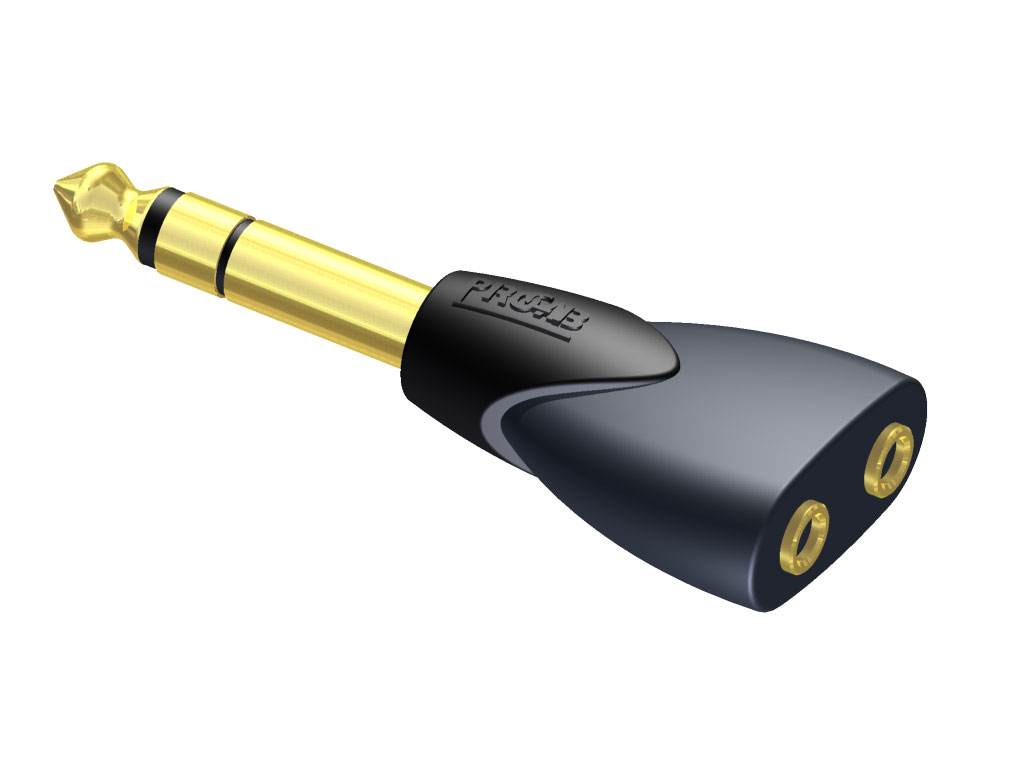 [CLP208] CLP208 2xMiniJackF JackM adapter