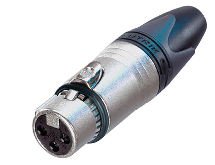 Neutrik 3 pin XLR Hun Loddefri