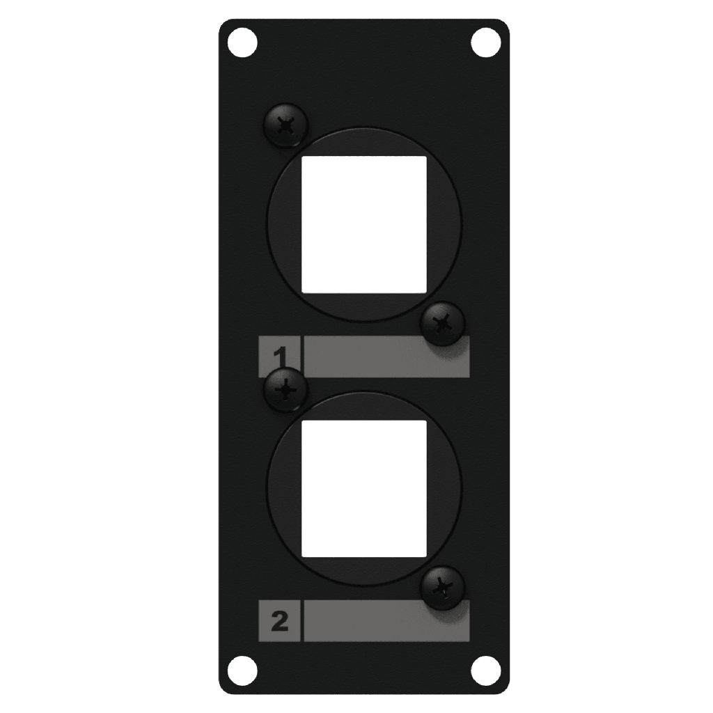 Caymon Casy 1 space cover plate Keystone