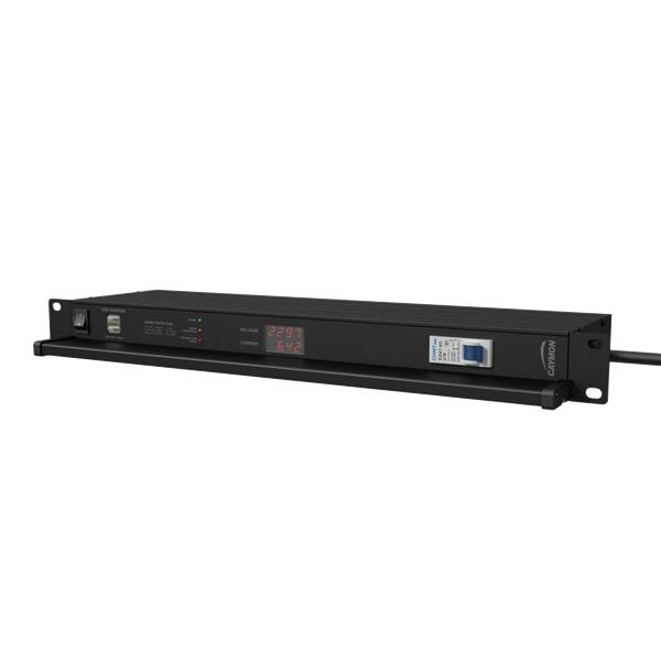 Caymon PSR519G Strømskinne 19" m/9 uttak