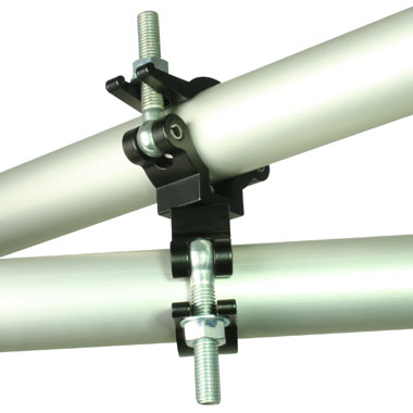 Doughty Swivelclamp, Slimline Light Sort