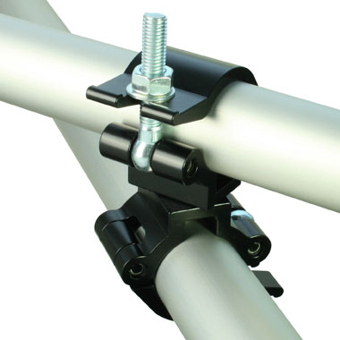 [T58121] Doughty Swivelclamp, Slimline Sort