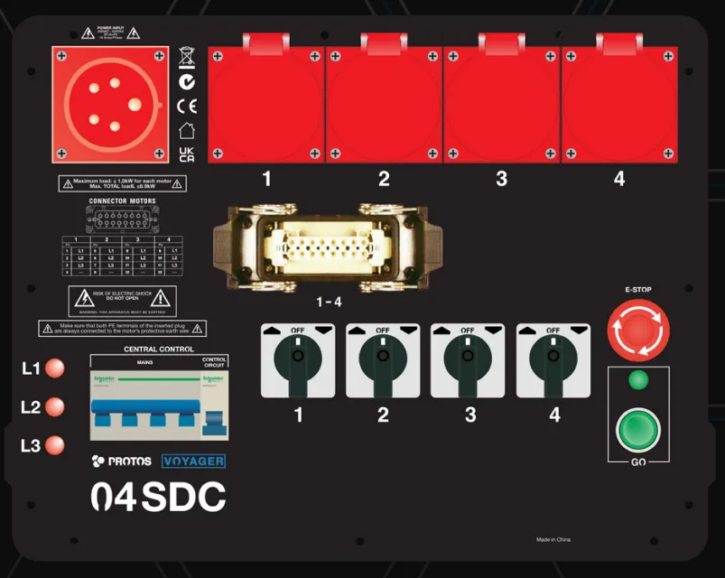 [PVC-04RDC-S] Protos Voyager 4 channel controller
