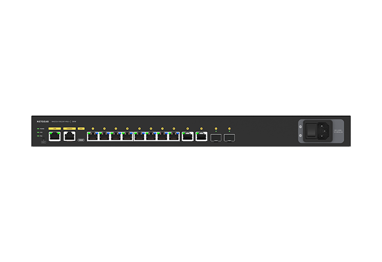 [NG-GSM4212PX-100EUS] NETGEAR AV Line M4250-10G2XF-PoE+