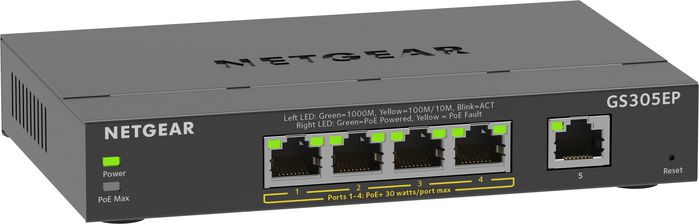 [GS305EP-100PES] NETGEAR AV-Line GS305EP Switch