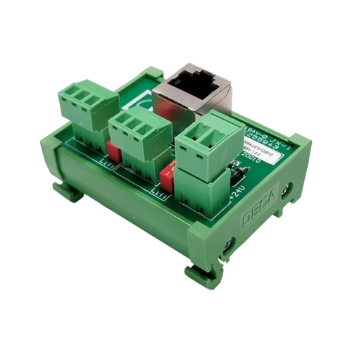 [ARJ12P] Audac ARJ12P RJ45 to 2 x 3-pin terminal