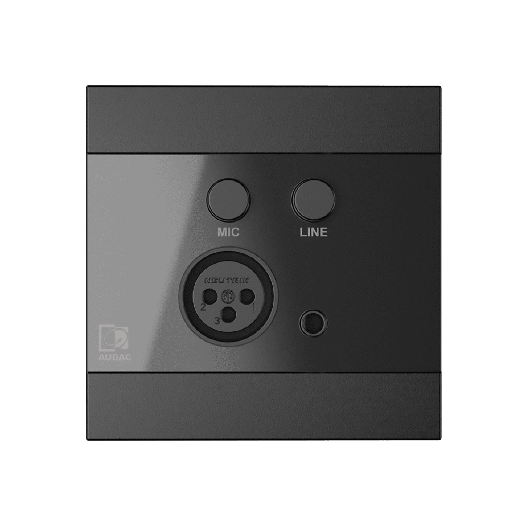 [WP210/B] Audac WP210 sort Universalpanel