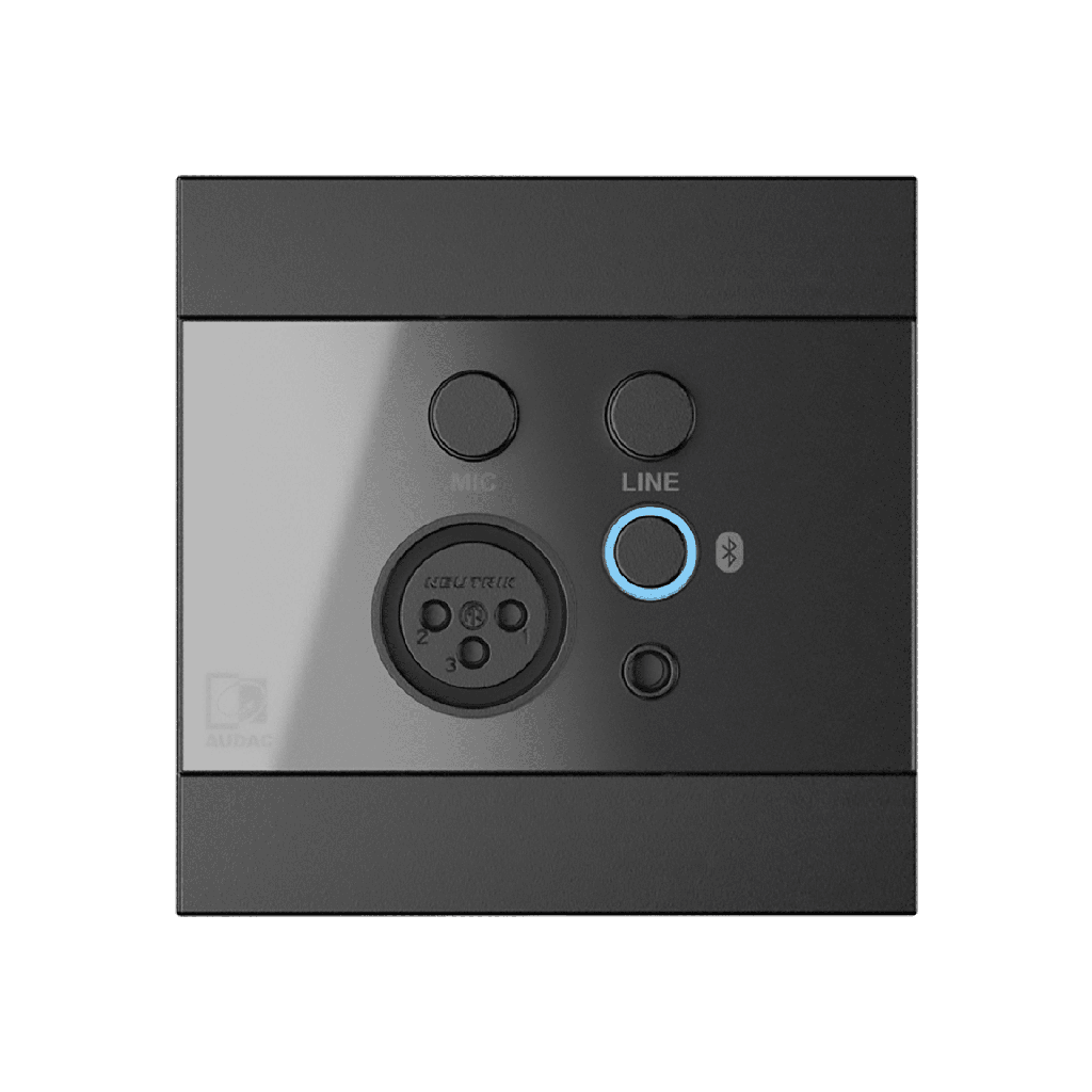 Audac WP225/B sort Universalpanel