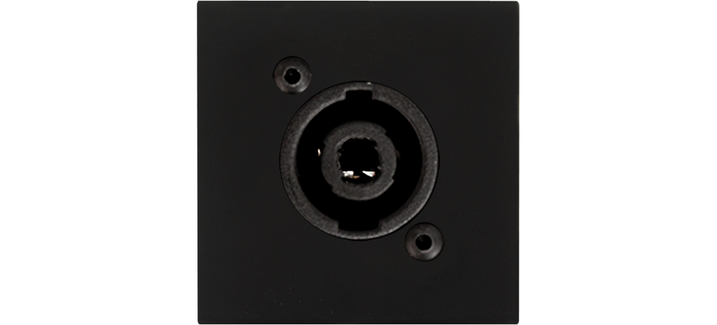 [CP45SPE/B] Caymon CP45SPE, Speakon Panel, Sort
