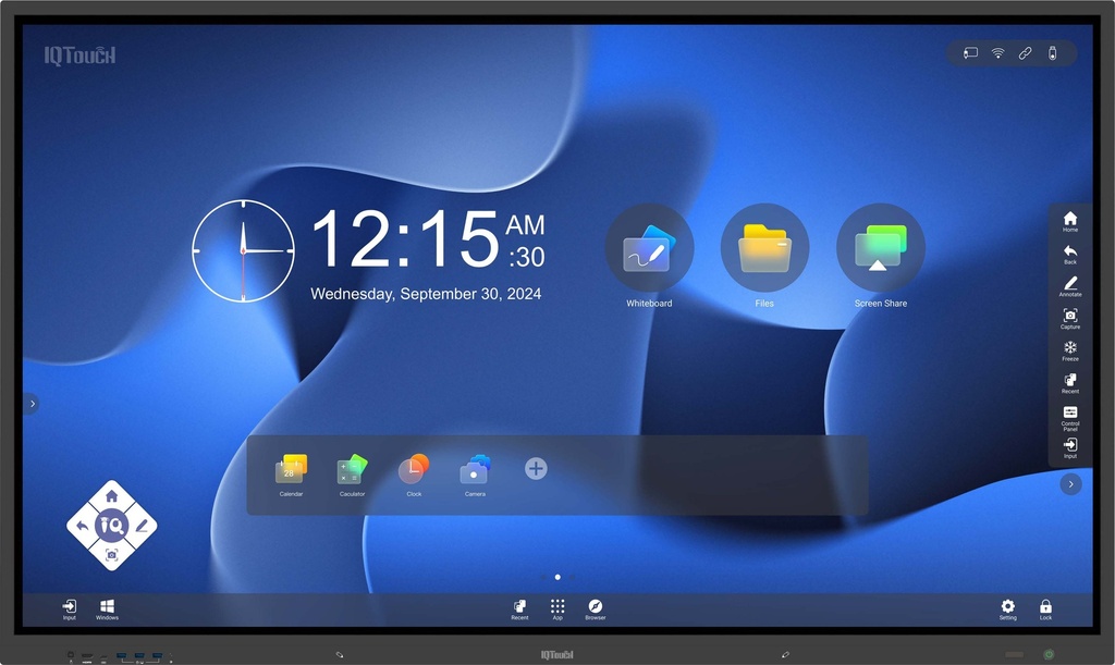 [114334] IQTouch TE1300 86" Interactive Display