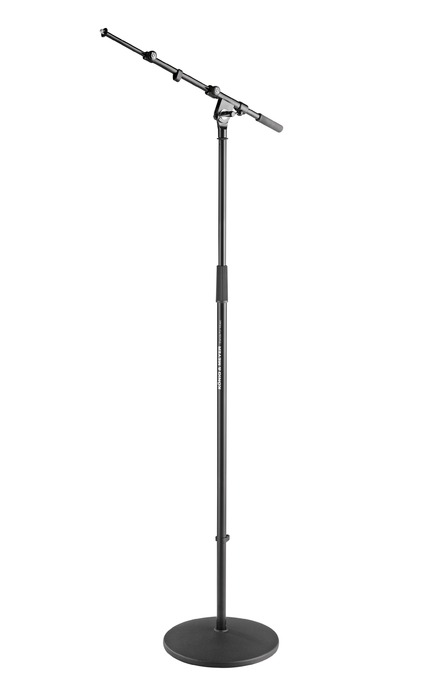 [26145-300-55] K&M 26145 Mikrofonstativ med rund fot