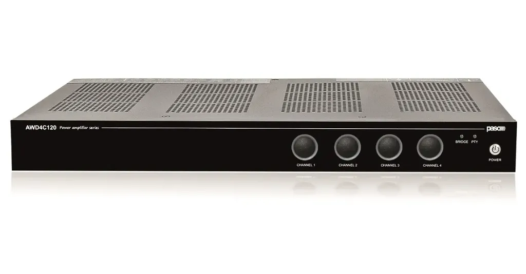 Paso 120W 4 Channels amplifier clas