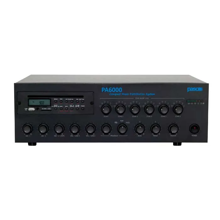 Paso 120W Mixer amplifier with CD/U