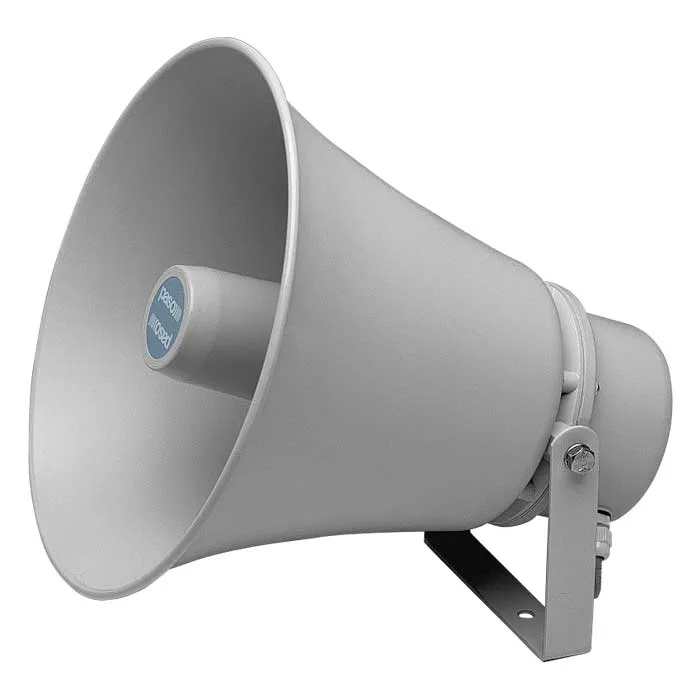 Paso 30W round horn, in aluminium a