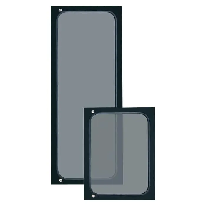 Paso Black French-door for rack cab